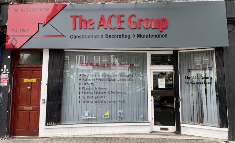 The A.C.E. Group office on Sidmouth Road, London